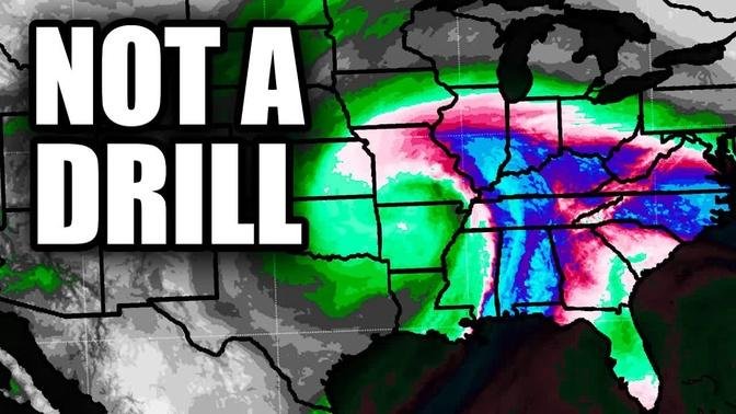 Huge Tornadoes Are About To Happen Here…