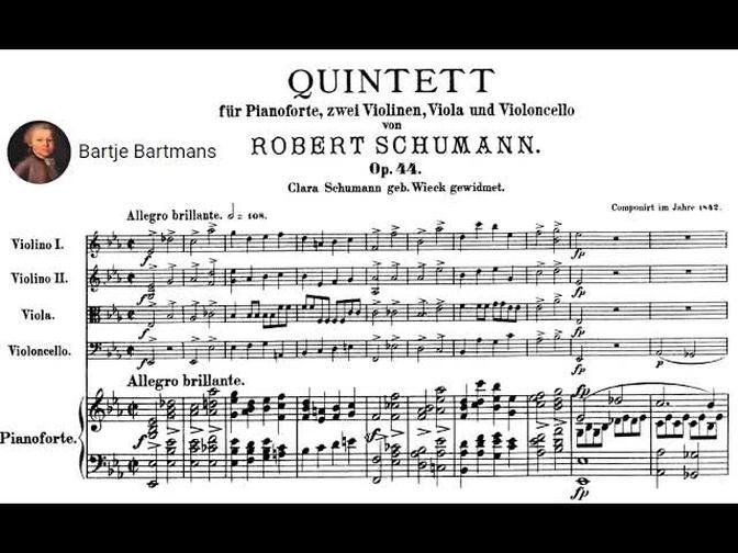 Robert Schumann - Piano Quintet,  Op. 44 (1842)