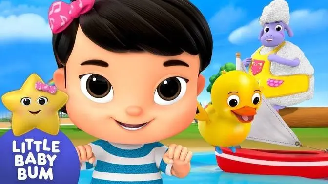 Row, row, row your boat | Little Baby Bum - Nursery Rhymes for Kids | Bed Time!