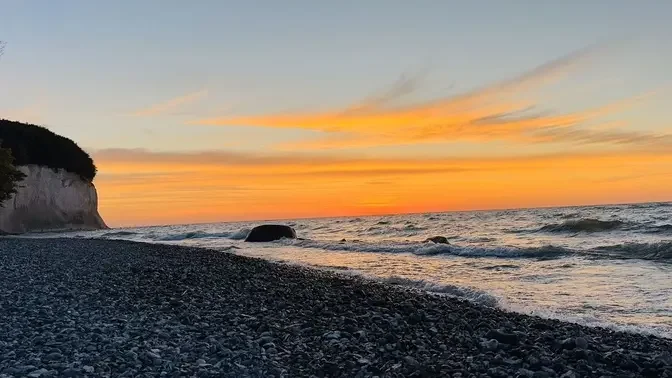 Sonnenaufgang auf Rügen