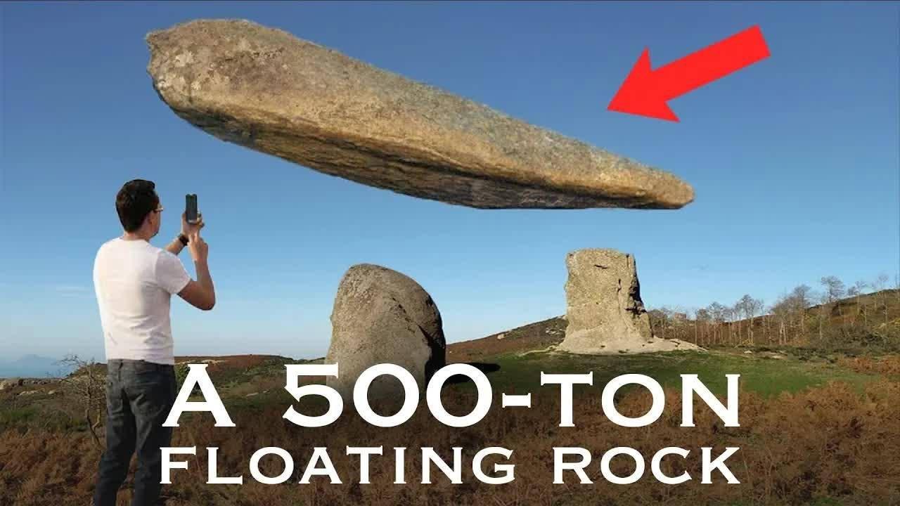 A 500-Ton Floating Rock That Baffled Scientists, Why Don't These Hanging Stones Fall?  | Decoder