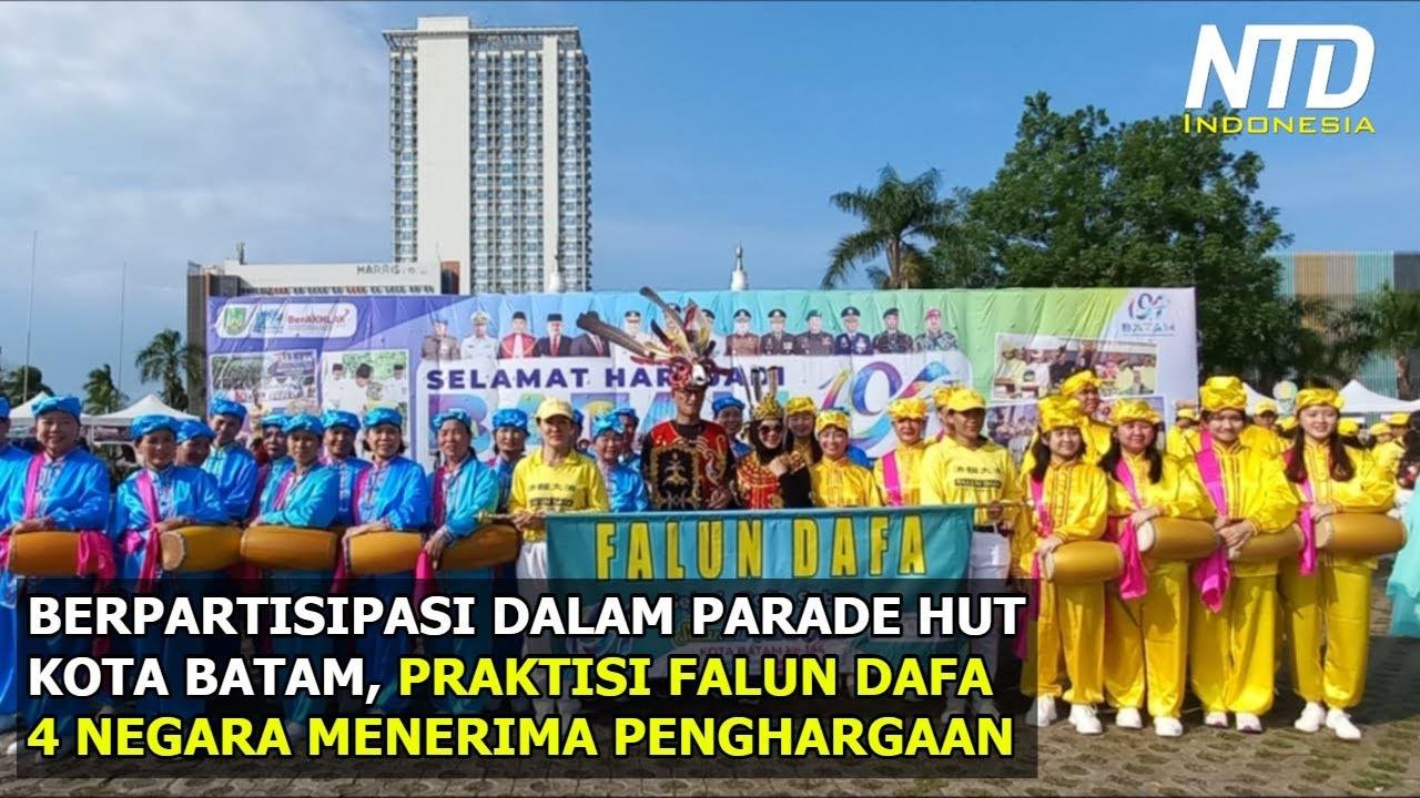 Berpartisipasi Dalam Parade Budaya HUT Kota Batam, Praktisi Dafa Dari 4 ...