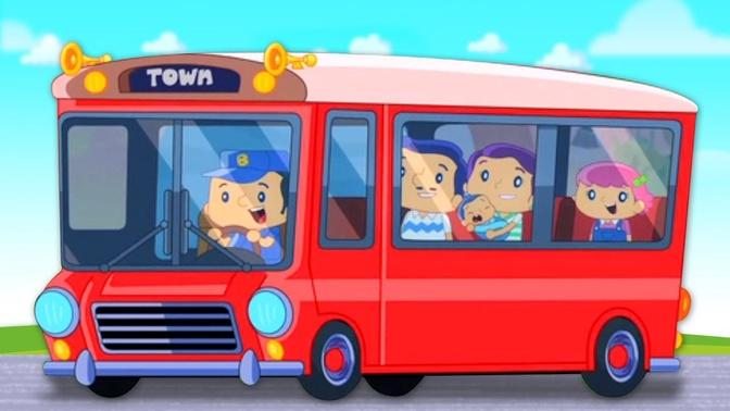 Wheels on The Bus Go Round And Round   Plus More Nursery Rhymes by ABC Monsters