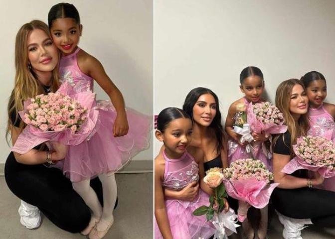 Kardashian Kids Join Parents to Celebrate Dance Recital