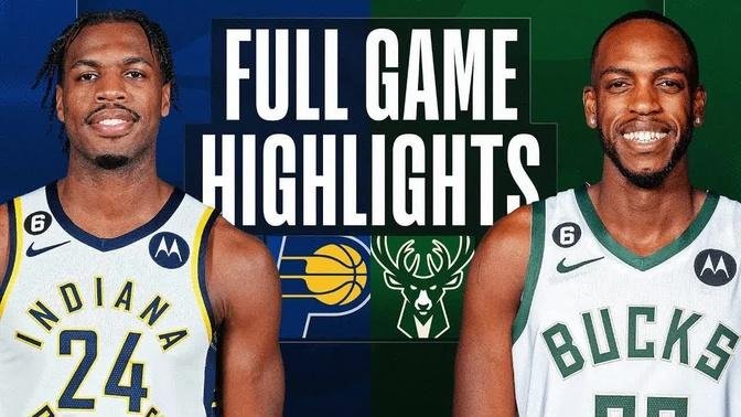 Indiana Pacers vs. Milwaukee Bucks Full Game Highlights | Mar 16 | 2022-2023 NBA Season