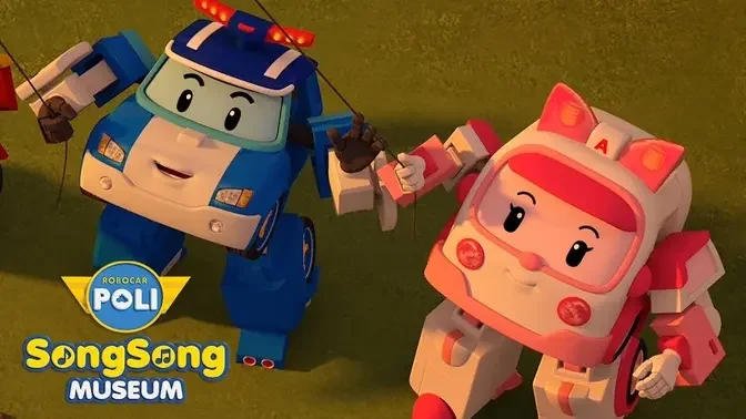 Skidaraminky-doo ​_ Robocar POLI SongSong Museum _ Songs for Kids _ Robocar POLI - Nursery Rhymes