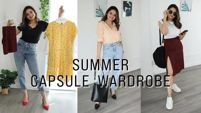 Summer Essentials | Capsule Wardrobe 2022 & Outfit Ideas