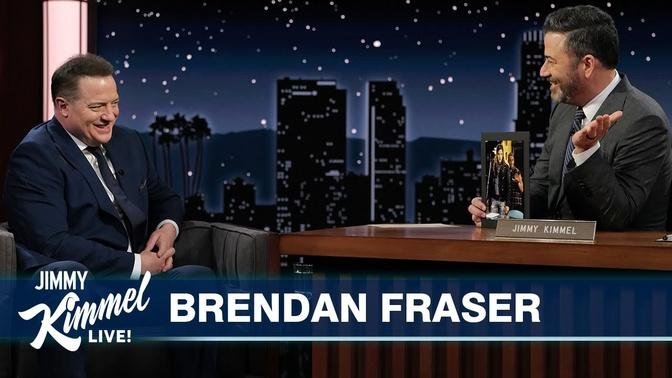 Brendan Fraser on The Whale, Being Favored to Win an Oscar & Airheads Stunts with Adam Sandler
