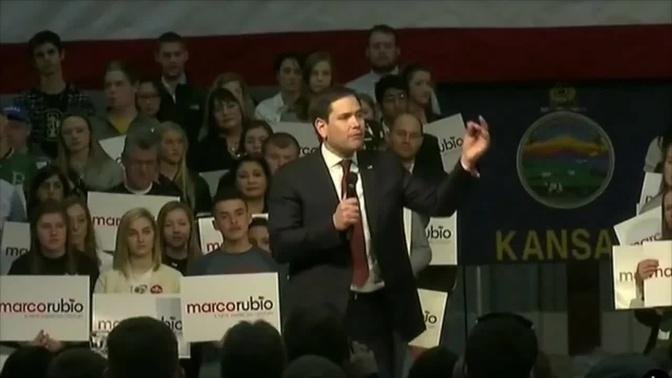 Marco and Governor Susana Martinez Rally Supporters In Wichita, Kansas | Marco Rubio for President