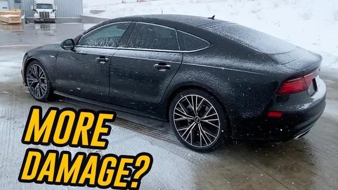 Replacing More DAMAGED Parts on the 2017 Audi A7 // Part 6