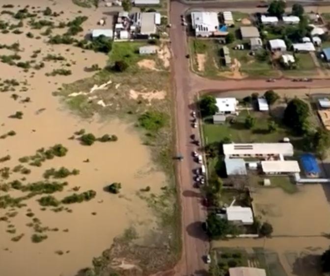 Australian town engulfed by record-breaking flood