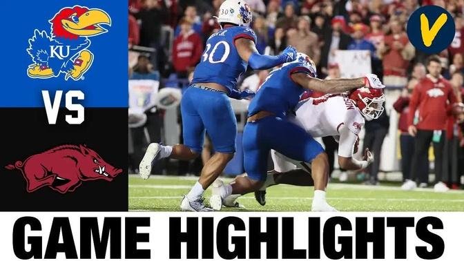 Kansas vs Arkansas | Liberty Bowl | 2022 College Football Highlights