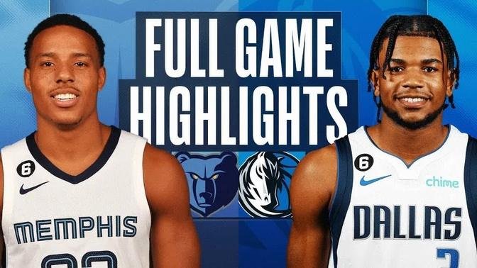 Memphis Grizzlies vs. Dallas Mavericks Full Game Highlights | Mar 13 | 2022-2023 NBA Season