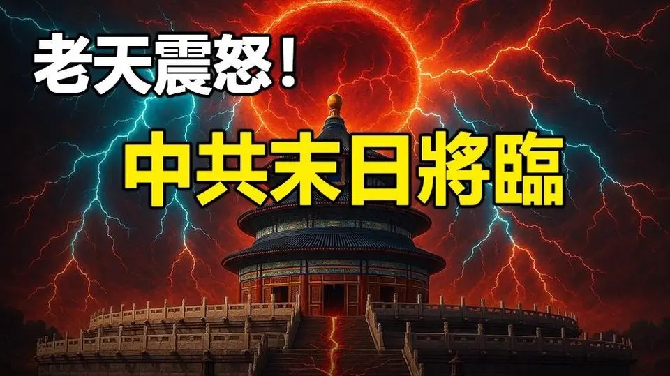 🔥🔥中國四大史詩級異象：黑晝異象+横扫华北15級飓風+海嘯沙塵暴+大雪封天❗老天爺要把中共從地球上抹去❓兩大預言正在同步應驗中❗