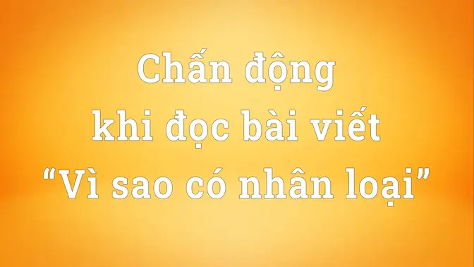 Nhà nghiên cứu Kinh Thánh chấn động khi đọc bài viết “Vì sao có nhân loại” | Ngẫm Audio | Văn hóa truyền thống