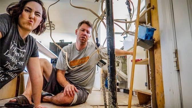 Plumbing Disaster: Sewer vent in the KITCHEN?!