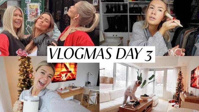 VLOGMAS IN NEW YORK DAY 3: my everyday makeup routine, clean with me ...