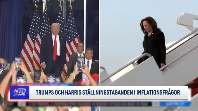 Trumps och Harris ställningstaganden i inflationsfrågor