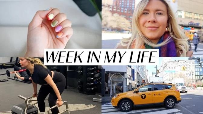 week in my life in NYC: getting my life together post travel + prepping for visitors