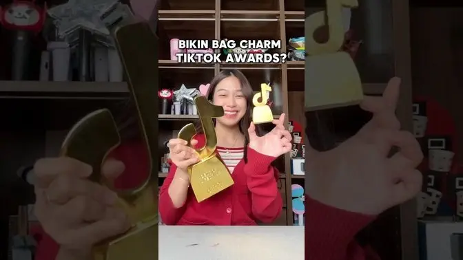 BIKIN BAG CHARM TIKTOK AWARDS?