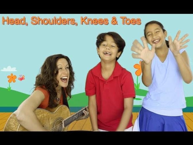 Head, Shoulders, Knees and Toes | Children's song | Miss Patty