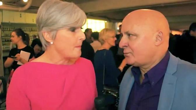 Aldo Zilli interviews the stars at The Sacla 25th Birthday Party