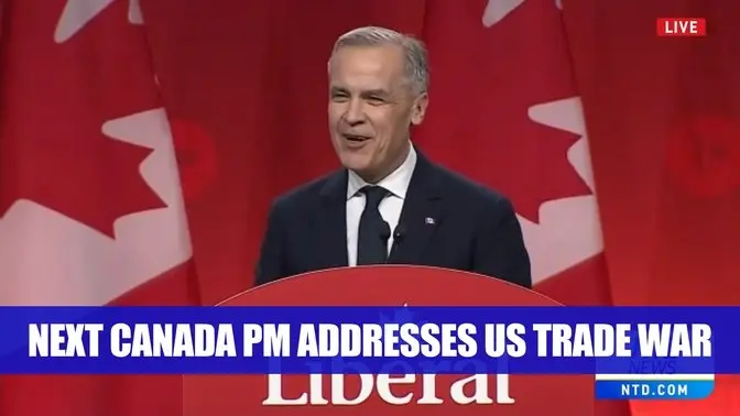 Next Canada PM Mark Carney Addresses Trump in First Remarks as Leader of the Liberal Party