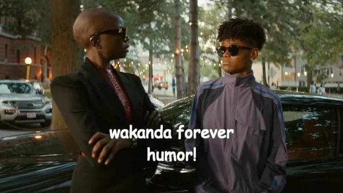 black panther: wakanda forever humor