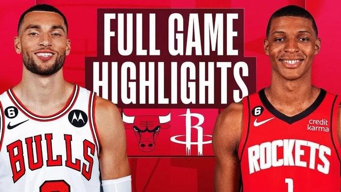 Chicago Bulls vs. Houston Rockets Full Game Highlights | Mar 11 | 2022-2023 NBA Season