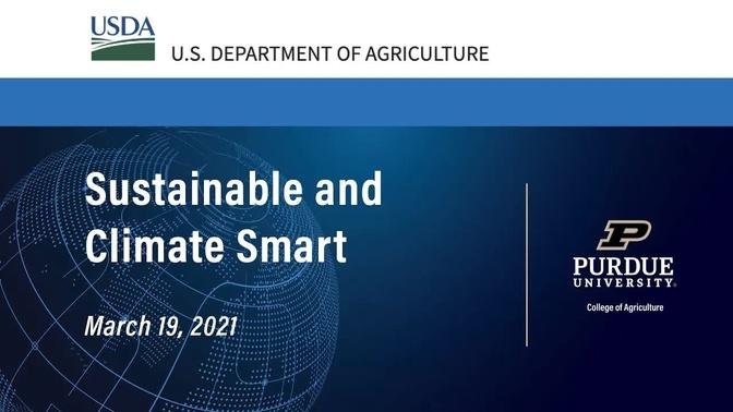 Global Agriculture Innovation Forum: Sustainable & Climate Smart - March 19, 2021