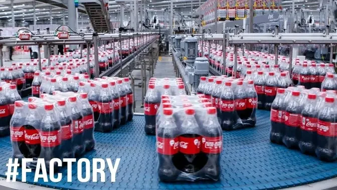 How Coca Cola Is Made In Factory | Inside The Coca Cola Factory And Other Beverage ➤#2