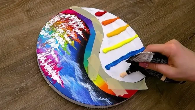 Satisfying Acrylic Painting