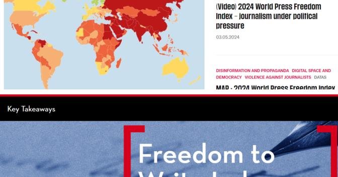 自由指数报告：中共关押记者、作家人数世界最多