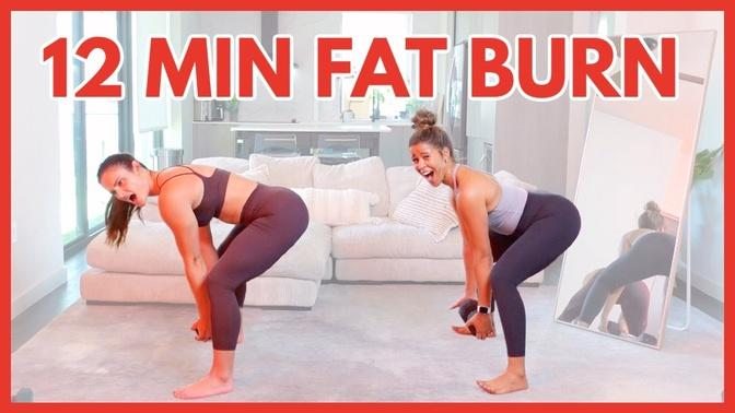 Dumbbell Legs   Booty Workout  12 MIN FAT BURN 