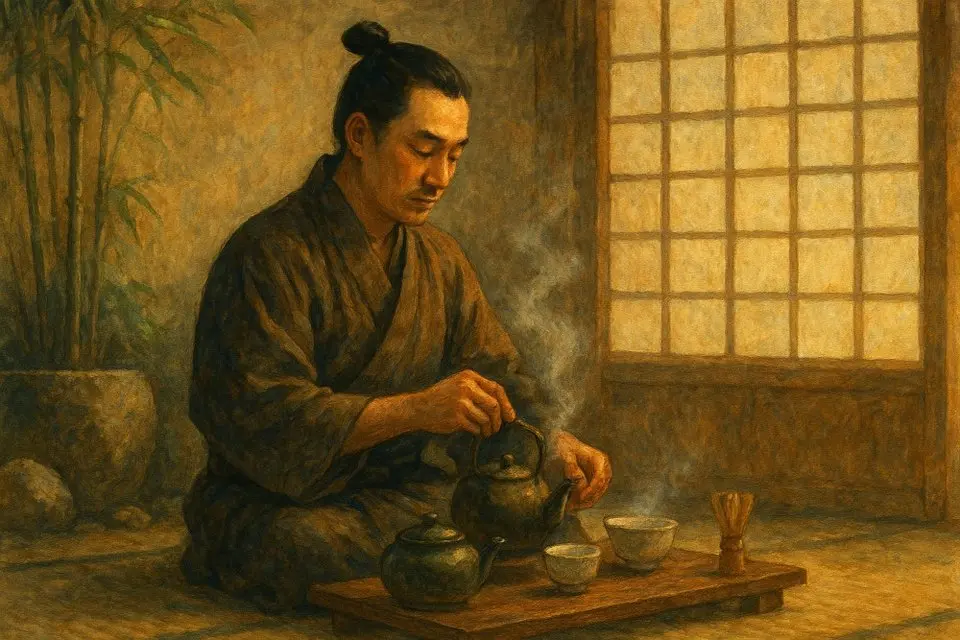 The Tea Master’s Secret: How Calm Presence Defeated a Warrior Without a Fight