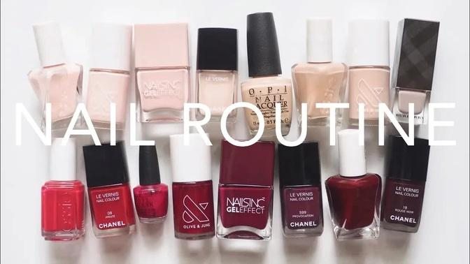 Nail Polish Routine | At-Home Manicure Tutorial, Tips and Tools