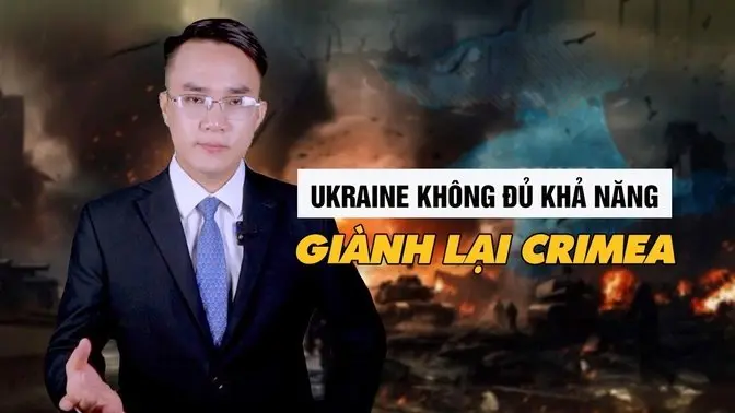 Ukraine Không Đủ Khả Năng Giành Lại Crimea Như Đã Tuyên Bố || Bàn Cờ Quân Sự