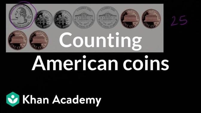 Counting American coins | Measurement and data | Early Math