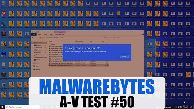 Malwarebytes Anti-Malware Test - 2022
