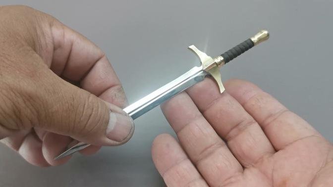 How to make a mini sword.
