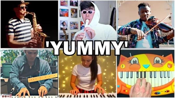 Who Played it Better: Justin Bieber - Yummy (Violin, Piano, Sax, Electric Guitar, Cat Piano, Flute)
