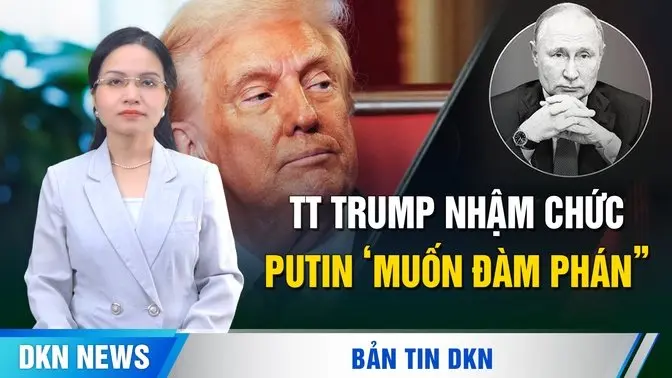 Ông Putin chúc mừng Tổng thống Trump và muốn đàm phán; Trung Quốc gửi cảnh sát đến Hàn Quốc?