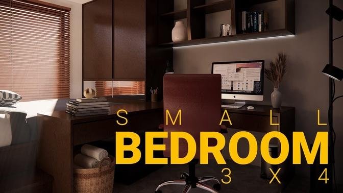 SMALL BEDROOM 3mx4m | HOUSE DESIGN