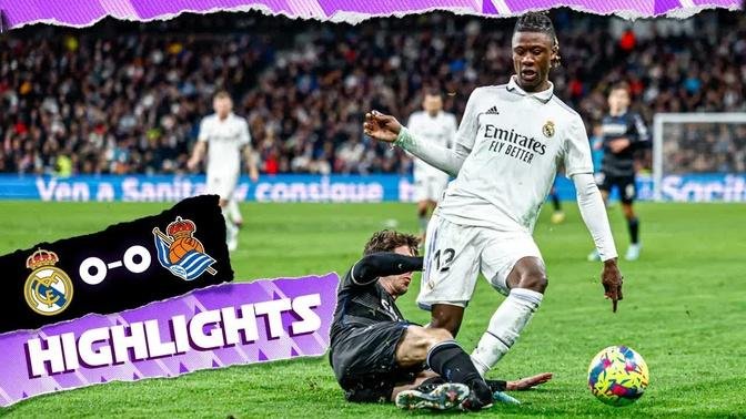 Real Madrid 0-0 Real Sociedad | HIGHLIGHTS | LaLiga 2022/23