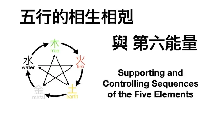 4-相生相剋與第六能量Supporting and Controlling Sequences & the 6th Energy