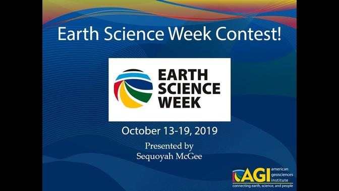 earth science week essay contest