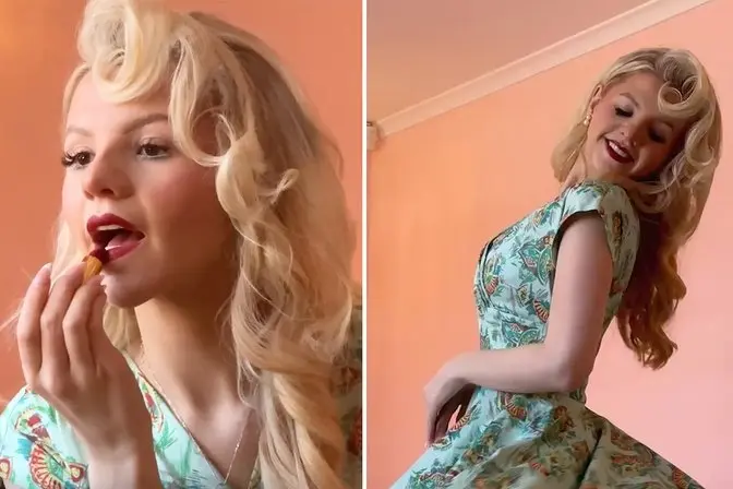 Young Woman Ditches Mainstream Trends, Embraces Vintage Fashion Despite Criticism: ‘I Felt Like My Authentic Self’