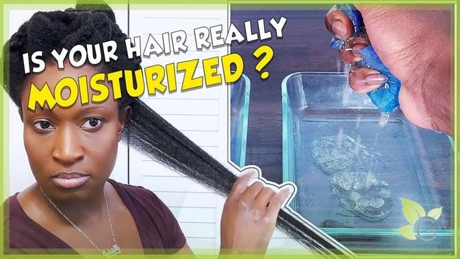 What it REALLY means to MOISTURIZE your hair.