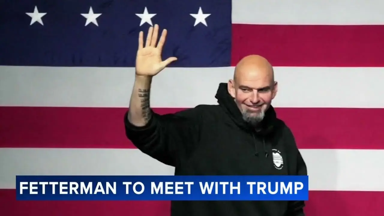 Democratic Sen. Fetterman accepts Trump's Mar-a-Lago invitation