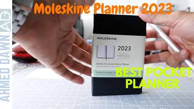 Moleskine 12 Month Weekly Planner 2023 | Best Pocket Planner for 2023